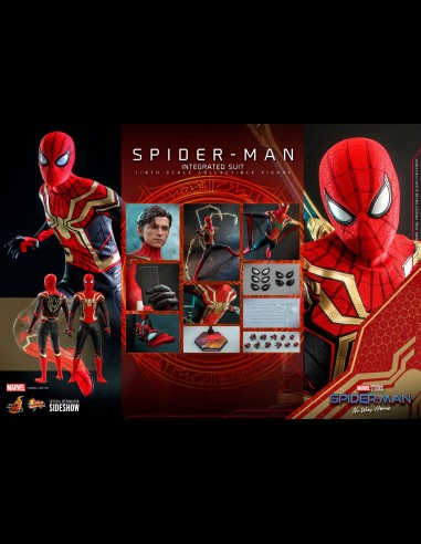 HOT TOYS - Marvel: Spider-Man No Way Home - Spider-Man Integrated Suit 1:6 Scale Figure
