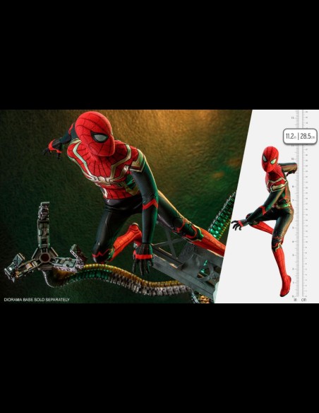 HOT TOYS - Marvel: Spider-Man No Way Home - Spider-Man Integrated Suit 1:6 Scale Figure