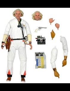NECA - Ritorno al Futuro Doc Brown 1985 Ultimate A.Figure