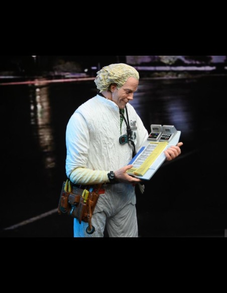 NECA - Ritorno al Futuro Doc Brown 1985 Ultimate A.Figure