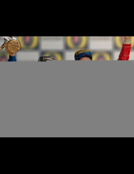 IRON STUDIOS - Prost and Senna Last Podium 1/10 DLX statua