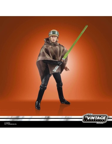 HASBRO - STAR WARS - VINTAGE COLLECTION - THE RETURN OF THE JEDI - LUKE SKYWALKER (ENDOR) - ACTION FIGURE 9,5CM