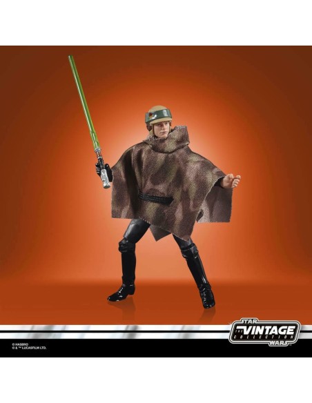 HASBRO - STAR WARS - VINTAGE COLLECTION - THE RETURN OF THE JEDI - LUKE SKYWALKER (ENDOR) - ACTION FIGURE 9,5CM