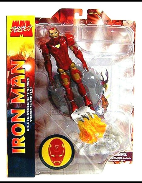 DIAMOND SELECT - Marvel Select Iron Man Action Figure