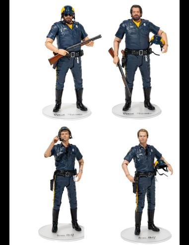 OAKIE DOAKIE - I due Superpiedi Quasi Piatti Terence Hill & Bud Spencer Set di 2 A.Figure