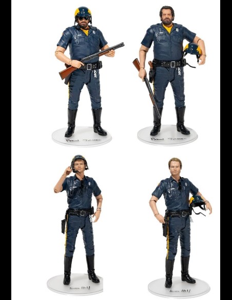 OAKIE DOAKIE - I due Superpiedi Quasi Piatti Terence Hill & Bud Spencer Set di 2 A.Figure