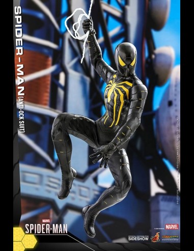 HOT TOYS - Marvel's Spider-Man Video Game Masterpiece Action Figure 1/6 Spider-Man (Anti-Ock Suit) 30 cm