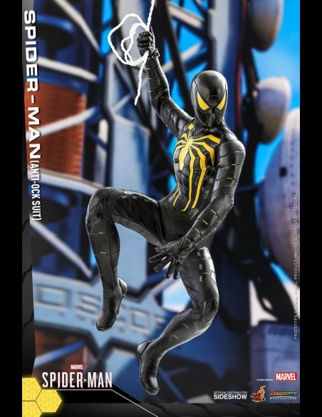 HOT TOYS - Marvel's Spider-Man Video Game Masterpiece Action Figure 1/6 Spider-Man (Anti-Ock Suit) 30 cm