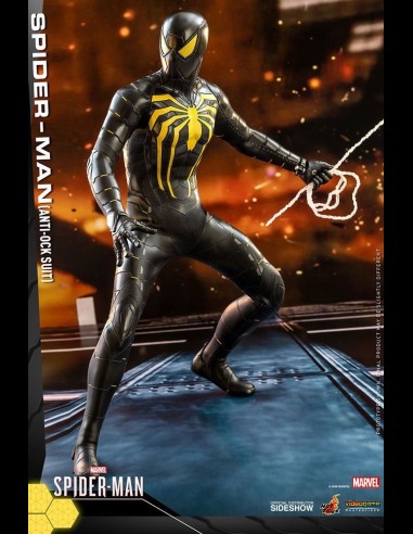 HOT TOYS - Marvel's Spider-Man Video Game Masterpiece Action Figure 1/6 Spider-Man (Anti-Ock Suit) 30 cm