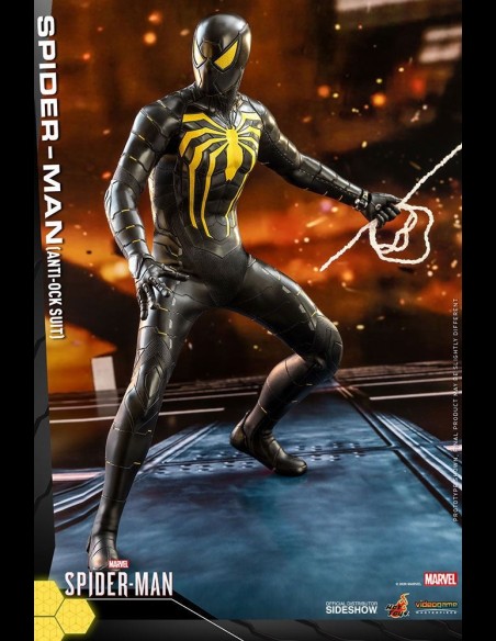 HOT TOYS - Marvel's Spider-Man Video Game Masterpiece Action Figure 1/6 Spider-Man (Anti-Ock Suit) 30 cm