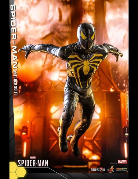 HOT TOYS - Marvel's Spider-Man Video Game Masterpiece Action Figure 1/6 Spider-Man (Anti-Ock Suit) 30 cm