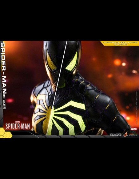 HOT TOYS - Marvel's Spider-Man Video Game Masterpiece Action Figure 1/6 Spider-Man (Anti-Ock Suit) 30 cm