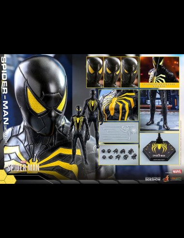 HOT TOYS - Marvel's Spider-Man Video Game Masterpiece Action Figure 1/6 Spider-Man (Anti-Ock Suit) 30 cm