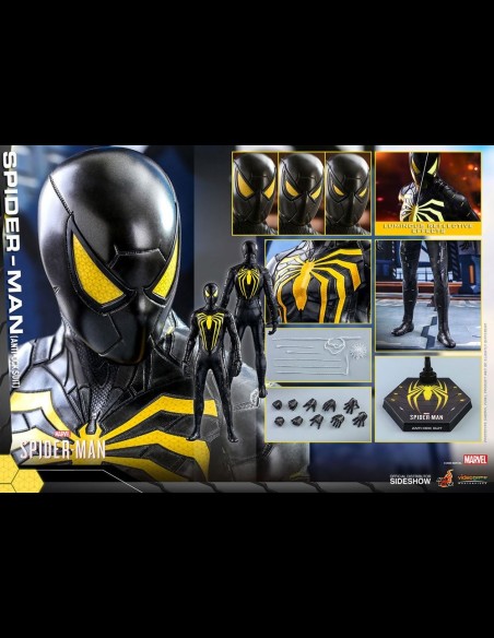 HOT TOYS - Marvel's Spider-Man Video Game Masterpiece Action Figure 1/6 Spider-Man (Anti-Ock Suit) 30 cm