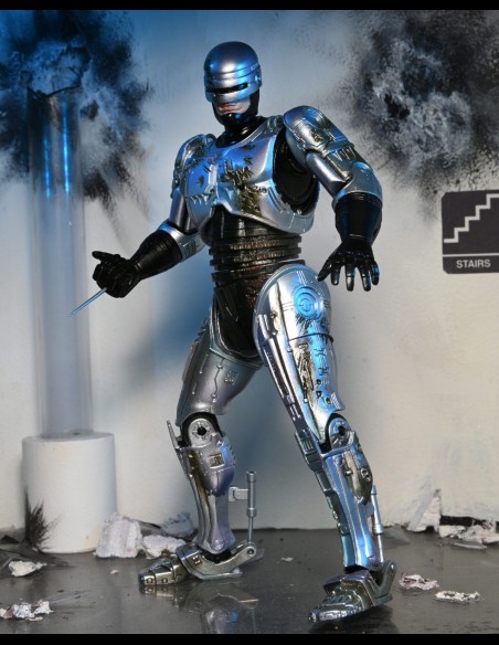 NECA - Robocop Battle Damaged with Chair Ultimate A.Figure