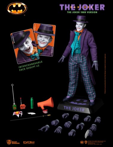 BEAST KINGDOM - Batman 1989 Joker DAH A.Figure