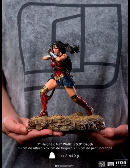IRON STUDIOS - Snyder Justice League Wonder Woman 1/10 statua