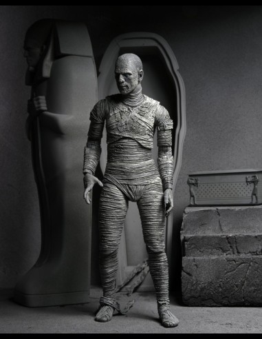 NECA - Universal Monsters Ultimate Mummy B/W A.Figure