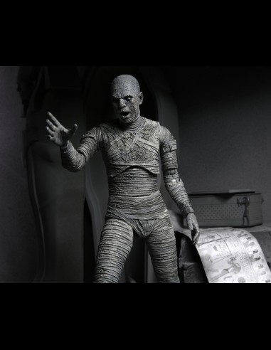 NECA - Universal Monsters Ultimate Mummy B/W A.Figure