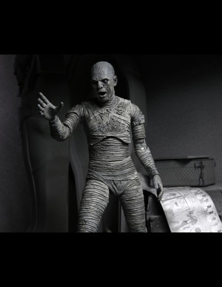 NECA - Universal Monsters Ultimate Mummy B/W A.Figure