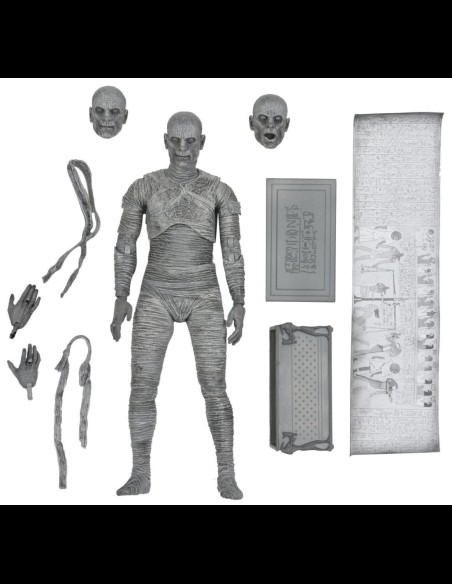 NECA - Universal Monsters Ultimate Mummy B/W A.Figure