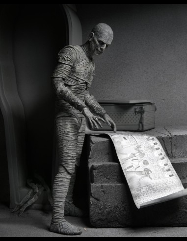 NECA - Universal Monsters Ultimate Mummy B/W A.Figure
