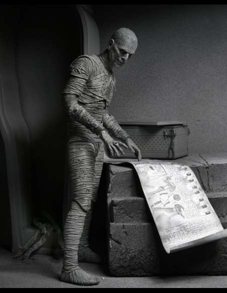 NECA - Universal Monsters Ultimate Mummy B/W A.Figure