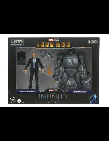 HASBRO - Iron Monger & Obadiah Stane The Infinity Saga Marvel Legends