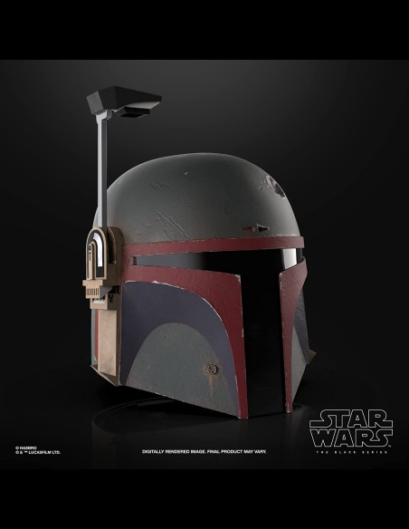 HASBRO - Star Wars The Mandalorian Black Series Electronic Helmet Boba Fett (Re-Armored)