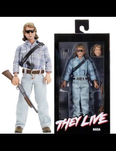 NECA - They Live Essi Vivono John Nada Cloth A.Figure