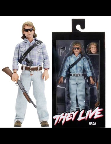 NECA - They Live Essi Vivono John Nada Cloth A.Figure