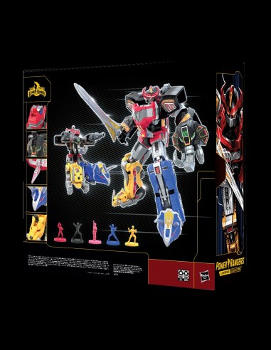 HASBRO - Mighty Morphin Power Rangers Lightning Collection Zord Ascension Project Action Figure 2022 1/144 Dino Megazord 28 cm