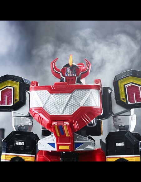 HASBRO - Mighty Morphin Power Rangers Lightning Collection Zord Ascension Project Action Figure 2022 1/144 Dino Megazord 28 cm