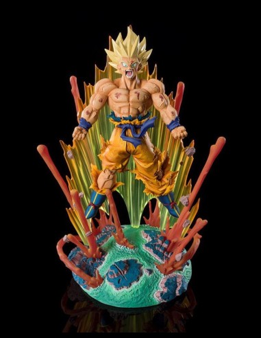 BANDAI - Dragonball Z Supersaiyan Son Goku Talking Figuarts Zero