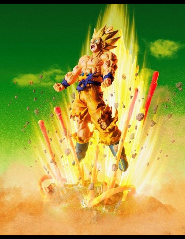 BANDAI - Dragonball Z Supersaiyan Son Goku Talking Figuarts Zero