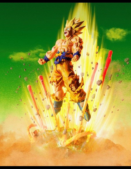 BANDAI - Dragonball Z Supersaiyan Son Goku Talking Figuarts Zero