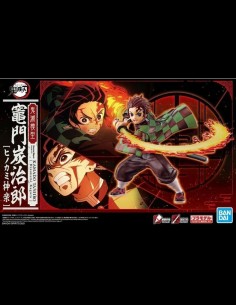 BANDAI - Demon Slayer Tanjiro Kamado Hinokami Kagura Model Kit