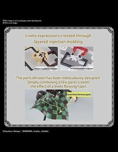 BANDAI - Demon Slayer Tanjiro Kamado Hinokami Kagura Model Kit