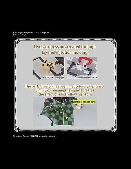 BANDAI - Demon Slayer Tanjiro Kamado Hinokami Kagura Model Kit