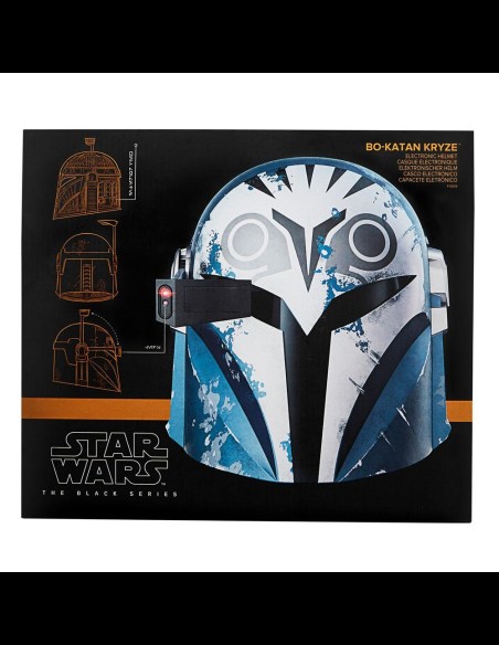 HASBRO - Star Wars: The Mandalorian Black Series Electronic Helmet 2022 Bo-Katan Kryze