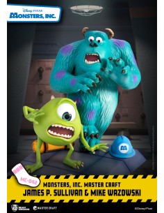 BEAST KINGDOM - Monsters Inc. Sulley & Mike Master Craft statua 2