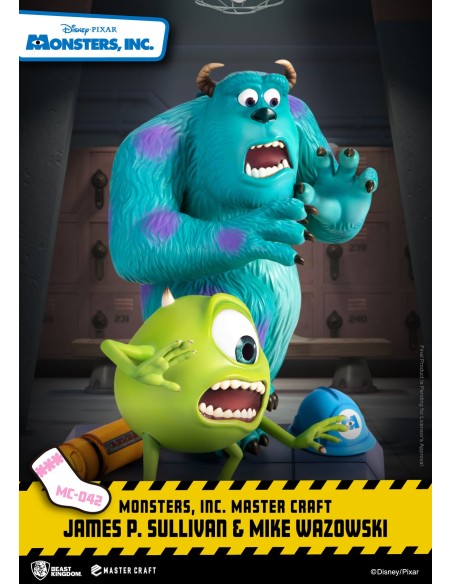 BEAST KINGDOM - Monsters Inc. Sulley & Mike Master Craft statua