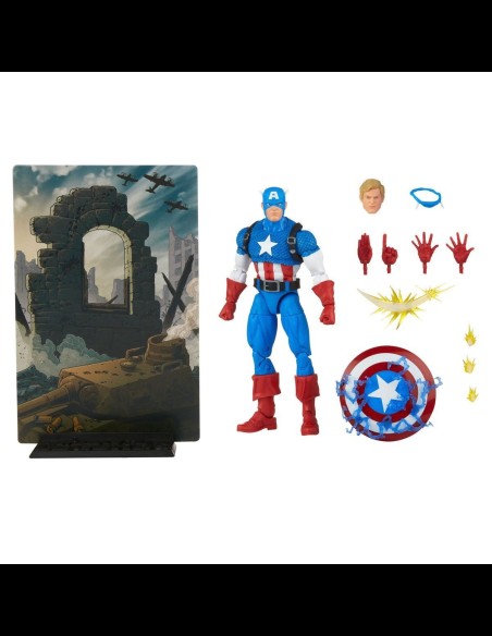 HASBRO - Marvel Legends 20th Anniversary Series 1 Action Figure 2022 Captain America 15 cm
