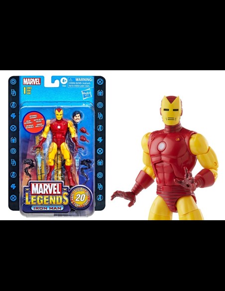 HASBRO - Marvel Legends 20th Anniversary Series 1 Action Figure 2022 Iron Man 15 cm