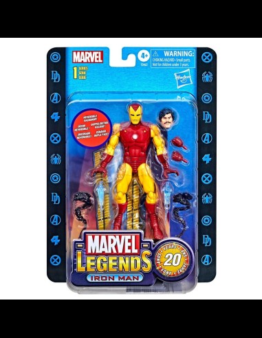 HASBRO - Marvel Legends 20th Anniversary Series 1 Action Figure 2022 Iron Man 15 cm