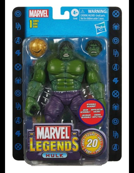 HASBRO - Marvel Legends Series 20th Anniversary Series 1 Action Figure 2022 Hulk 20 cm