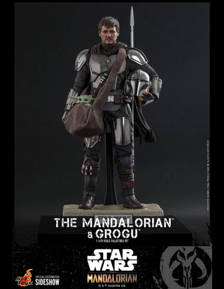HOT TOYS - Star Wars: The Mandalorian - The Mandalorian and Grogu 1:6 Scale Figure Set