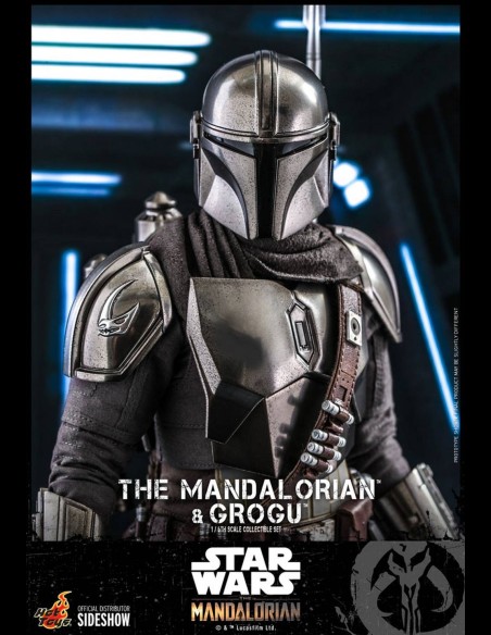 HOT TOYS - Star Wars: The Mandalorian - The Mandalorian and Grogu 1:6 Scale Figure Set