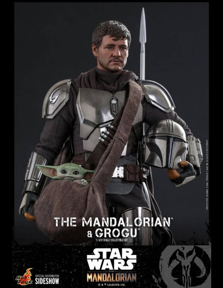 HOT TOYS - Star Wars: The Mandalorian - The Mandalorian and Grogu 1:6 Scale Figure Set