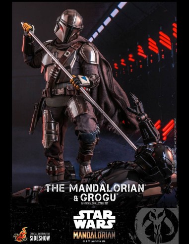 HOT TOYS - Star Wars: The Mandalorian - The Mandalorian and Grogu 1:6 Scale Figure Set